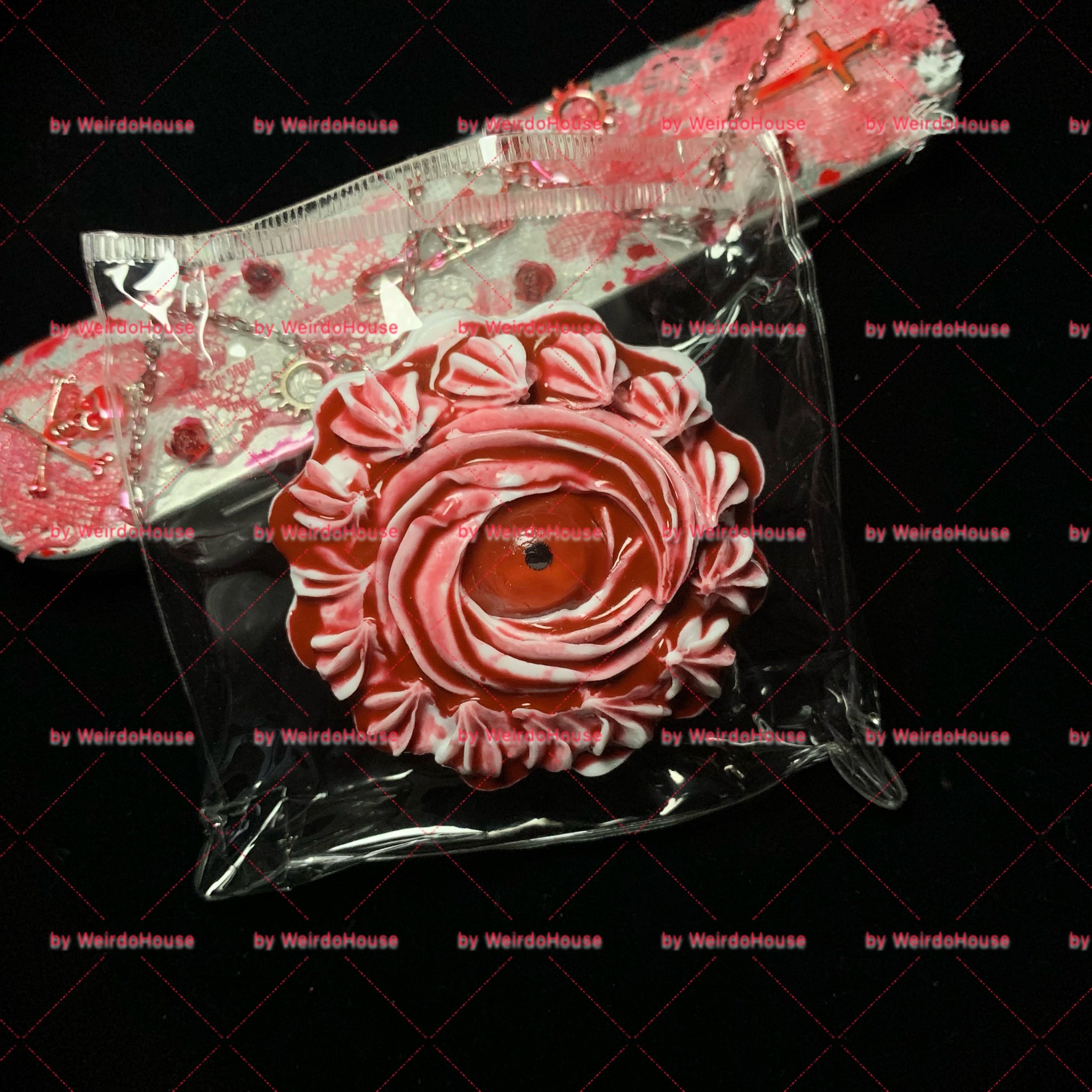 「Cursed Sweet Pupil」Silicone Eyeball Cake Squishy