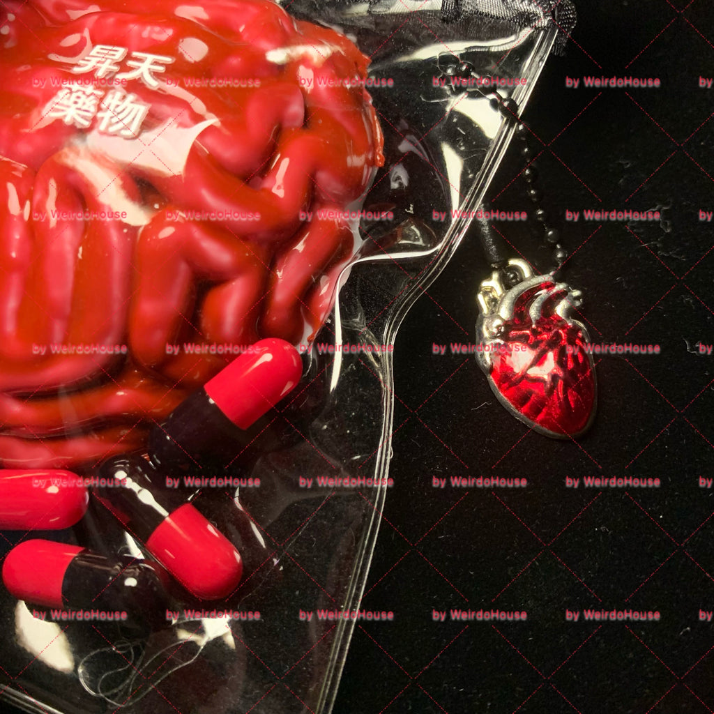 «Cursed Jewel Heart» Bloody Squishy Heart Squishy Taba gift pack