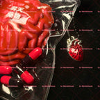 «Cursed Jewel Heart» Bloody Squishy Heart Squishy Taba gift pack